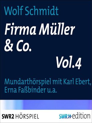 cover image of Firma Müller & Co. Volume4